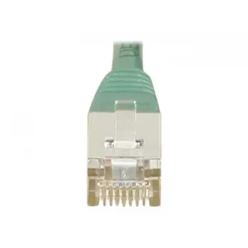 Cablu patch EXERTIS CONNECT Cat.6 F/UTP, 7 m, verde, cu protecție slim anti-agățare a clemei 244570