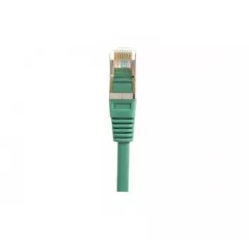 Cablu patch EXERTIS CONNECT CAT.5e F/UTP, verde, 1,0 m, cu protecție anti-agățare a clemei, slim 847152