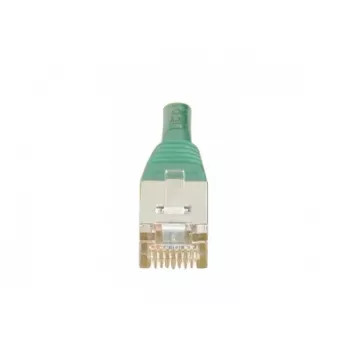 Cablu patch EXERTIS CONNECT CAT.5e F/UTP, verde, 1,0 m, cu protecție anti-agățare a clemei, slim 847152