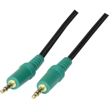 Cablu audio stereo EXERTIS CONNECT 3,5 mm, tată la tată, 10 m, negru 108898