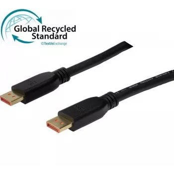 Exertis Connect DisplayPort 2.1 Cable, 80 Gbit/s, UHBR20, 4:4:4, GRS, DisplayPort Male to DisplayPort Male, 3.0 m (127247)