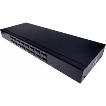 Switch KVM EXERTIS CONNECT 16 porturi USB/PS/2 cu OSD și acces la distanță IP 66310