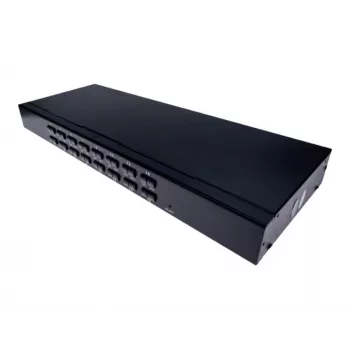 Switch KVM EXERTIS CONNECT 16 porturi USB/PS/2 cu OSD și acces la distanță IP 66310