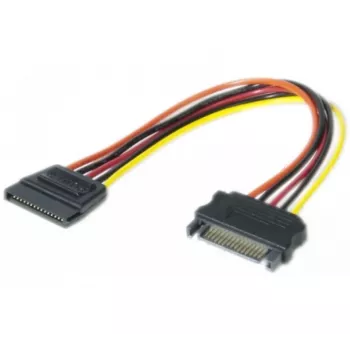 Prelungitor de alimentare EXERTIS CONNECT SATA, SATA tată la SATA mamă, 0,2 m 147564