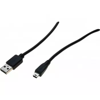 Cablul USB 2.0 Exertis Connect, USB-A tată la Mini-USB Type-B tată, 5,0 m, negru 532418