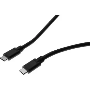 Cablul EXERTIS CONNECT USB 3.2 Gen 2x2 20 Gbps / 240W USB-C la USB-C, negru, 1,5 m (532650)