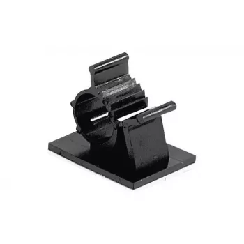 Suport de cablu EXERTIS CONNECT, clemă de fixare cablu, autoadeziv, pachet de 100 14,7 mm până la 19,1 mm (629031)