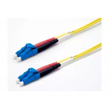 Cablu patch din fibră optică Ekivalan OS2 LC/LC duplex monomod, 9/125 µm, LSZH, galben, 50 m COZ008LCLC2SJ0500A