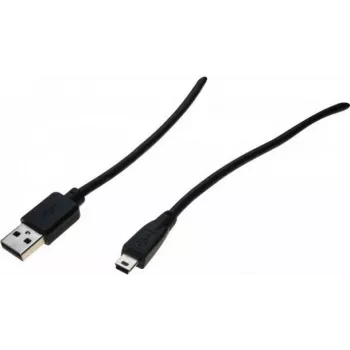 Cablu Exertis Connect USB 2.0 - USB-A tată la Mini-USB Type-B tată - 1,5 m - negru 532515