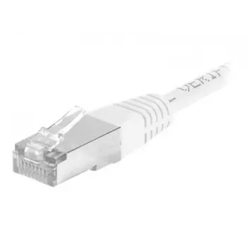 Cablu patch EXERTIS CONNECT Cat.6a F/UTP, 15 m, negru, 10 Gbps, Slim cu protecție anti-agățare a clemei 850021