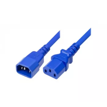 Cablu de alimentare Exertis Connect IEC C14 la C13, albastru, 5,0 m 808047