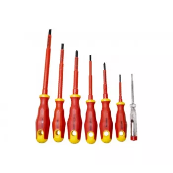 Set de șurubelnițe izolate VDE, 7 piese | EXERTIS CONNECT 815511