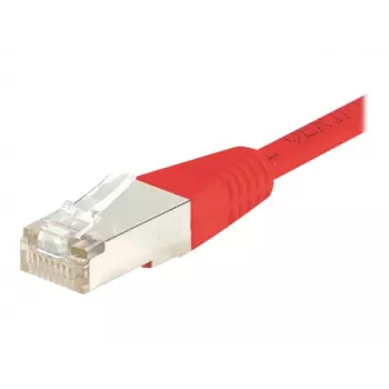 Cablu patch EXERTIS CONNECT Cat6 F/UTP, roșu, 30 m 853343