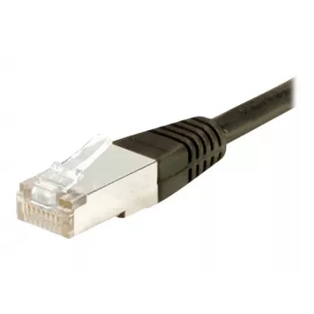 Cablu patch EXERTIS CONNECT Cat5e F/UTP, RJ45, 1,5 m, negru 847016