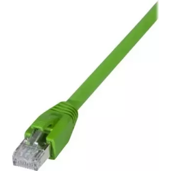 Cablu patch industrial Cat.6A S/FTP EXERTIS CONNECT, 10 m, verde 854299