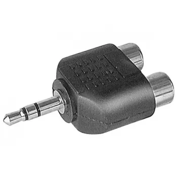 Adaptor jack stereo 3,5 mm la 2x RCA Phono EXERTIS CONNECT (720140)