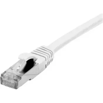 Cablu patch CAT 6 F/UTP EXERTIS CONNECT, PoE, LSZH, alb, 5 m, cu protecție anti-agățare a clemei 850887