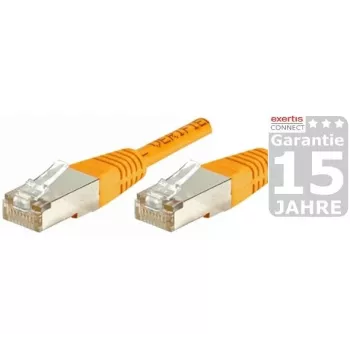 Cablu patch CAT.6 S/FTP PiMF EXERTIS CONNECT, portocaliu, 10 m 854472