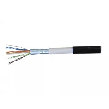 Cablu patch exterior impermeabil CAT.6 F/UTP EXERTIS CONNECT, 5 m, negru 845042