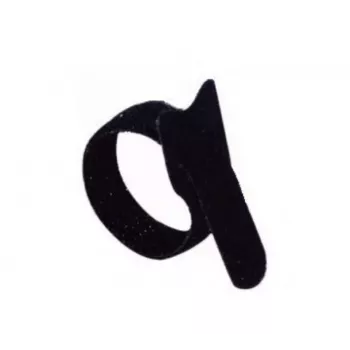 Coliere de cablu cu scai Exertis Connect, 21 cm, 50 bucăți, negru 629165