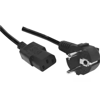 Cablu de alimentare Schuko în unghi la C13 Exertis Connect 3 m, fără halogen, negru 807951
