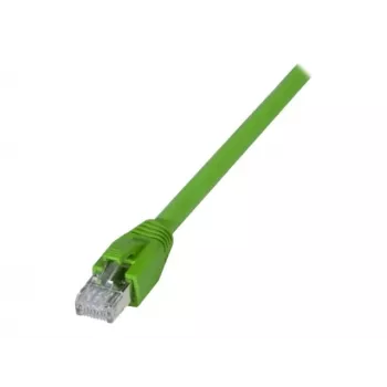 Cablu patch industrial EXERTIS CONNECT Cat.6A S/FTP, PUR, verde, 5 m 854298