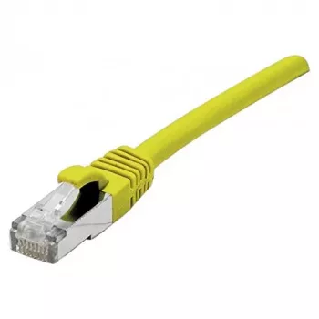 Cablu patch EXERTIS CONNECT Cat. 6 F/UTP, 25 m, galben, fără halogen, PoE 854397
