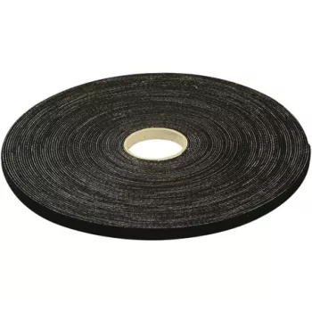 EXERTIS CONNECT bandă de montare cu velcro, 15 mm x 10 m, negru, pentru instalarea prietenoasă a cablurilor de rețea și date 629445
