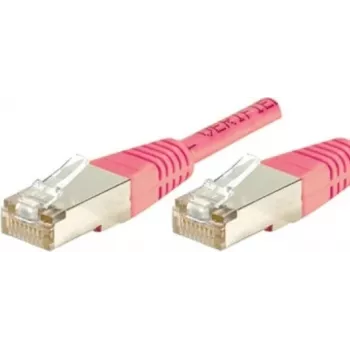 Exertis Connect 854476 cablu patch de rețea Cat6 S/FTP, 0,15 m, roz