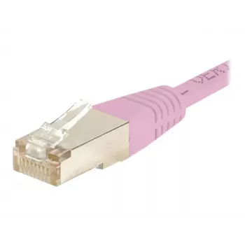 EXERTIS CONNECT cablu patch CAT.6 S/FTP PiMF, roz, 20 m 854487