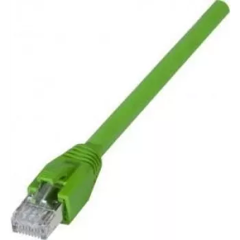Cablu patch industrial EXERTIS CONNECT Cat6A S/FTP, PUR, verde, 3 m 854297