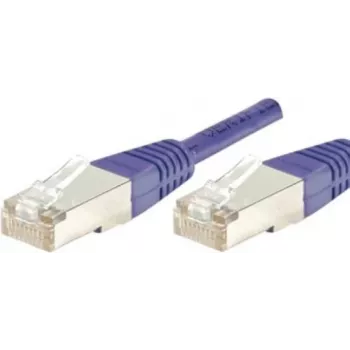 Cablu patch de rețea Exertis Connect 854450 Cat6 S/FTP, violet, 0,15 m