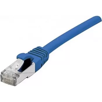 Cablu patch EXERTIS CONNECT Cat6 F/UTP PoE fără halogen, albastru, 25 m 854401
