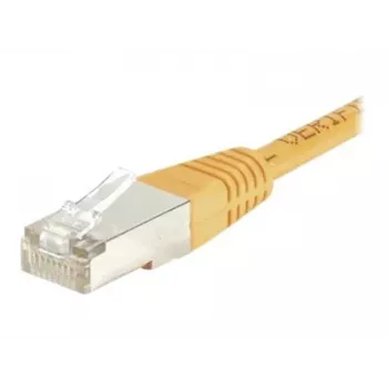 Cablu patch EXERTIS CONNECT CAT.6 F/UTP, portocaliu, 7,0 m, cu protecție anti-agățare a clemei Slim 857950