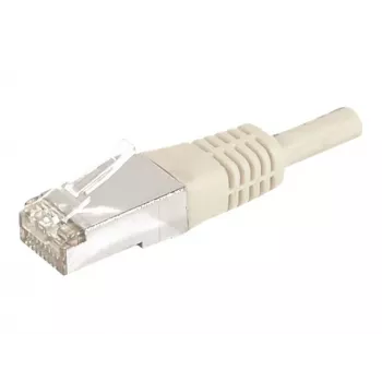 Cablu patch EXERTIS CONNECT CAT.6a F/UTP, 0,3 m, gri, 10 Gbps 859501