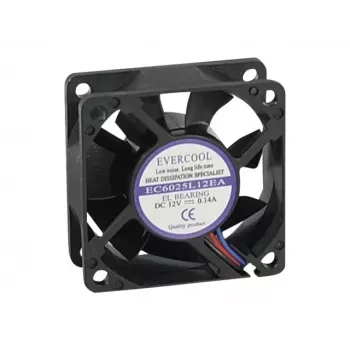 Ventilator carcasă Exertis Connect Evercool 60 mm cu lagăr cu alunecare 910182