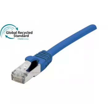 Cablu patch RJ45 EXERTIS CONNECT Cat. 6, F/UTP, certificat GRS, albastru, 5,0 m 854616