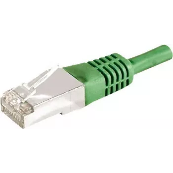 Cablu patch EXERTIS CONNECT Cat.6a F/UTP, 0,15 m, verde, 10 Gbps 859545