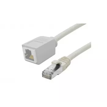 Prelungitor cablu patch EXERTIS CONNECT Cat. 6A S/FTP, LSZH, gri, 3 m 858752