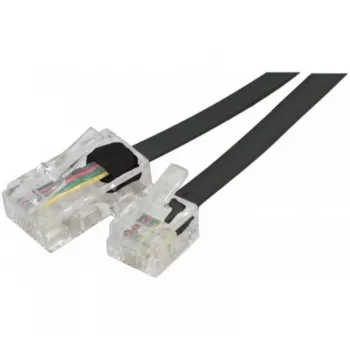 Cablu telefonic EXERTIS CONNECT, negru, 2,0 m (EXC911735)
