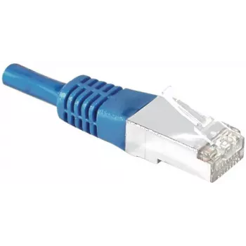 Cablu patch EXERTIS CONNECT Cat.6A S/FTP, 1,5 m, albastru 858317