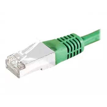 Cablu patch EXERTIS CONNECT Cat.6 S/FTP PiMF, RJ45, verde, 3 m 856875