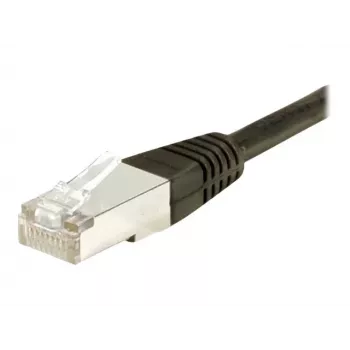 Cablu patch EXERTIS CONNECT Cat.6 S/FTP PiMF, negru, 3 m 856879