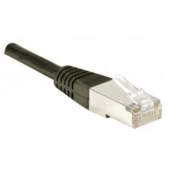 Cablu patch EXERTIS CONNECT Cat.6 S/FTP PiMF, negru, 3 m 856879