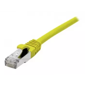 Cablu patch EXERTIS CONNECT Cat 6A S/FTP, 25 m, galben 858429