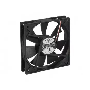 Ventilator carcasă EXERTIS CONNECT 120 mm cu lagăr cu alunecare, 1200 rot/min, 44,7 CFM, 23 dBA, 3 pini cu adaptor Molex 910180