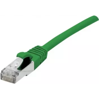 Cablu patch EXERTIS CONNECT 858438 Cat 6A S/FTP, 2 m, verde, cu protecție slim