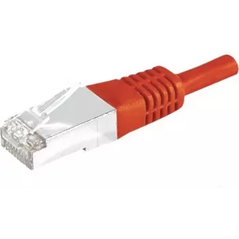 Cablu patch EXERTIS CONNECT CAT.6A S/FTP, 0,5 m, roșu 858301