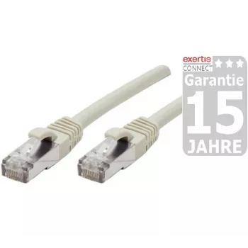Cablu de rețea Exertis Connect 858413 Cat6a S/FTP, 25 m, gri
