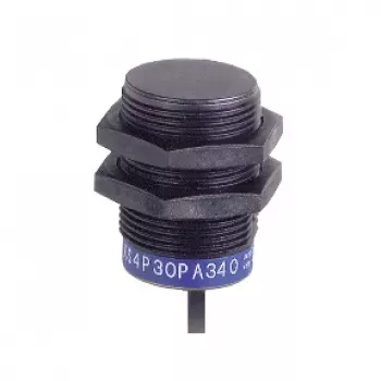 Senzor inductiv de proximitate TMSS GERMANY XS4P30PA340, M30, PNP NO, detectare 10mm, 12-24VDC, cablu 2m
